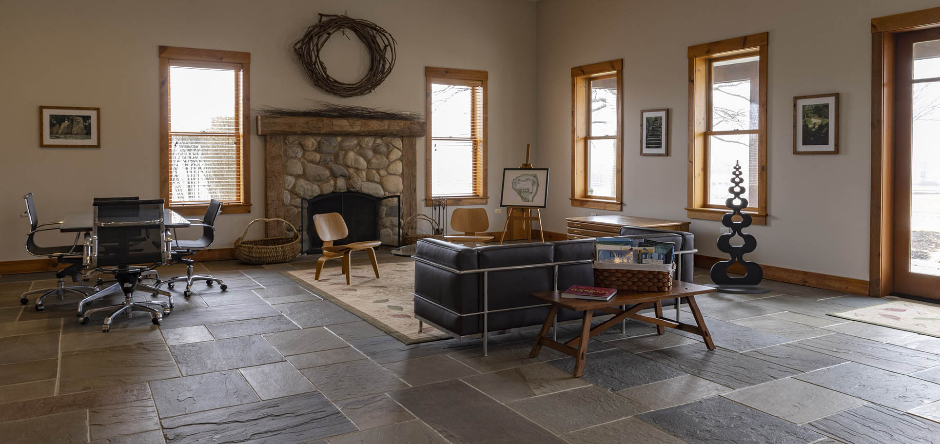 Picture of the interior of a house